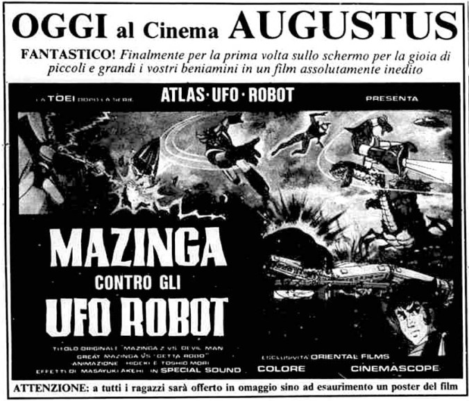 Mazinga contro gli Ufo Robot [1978-09-02]